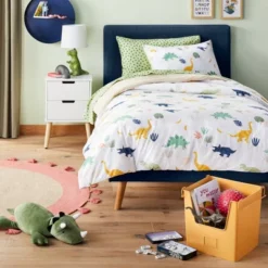 Dinosaur Cotton Kids' Comforter Set - Pillowfort™ 9 Dinosaur Cotton Kids' Comforter Set - Pillowfort™ -Baby House GUEST f84c0b17 f183 4358 8b75 9e51b0c65099