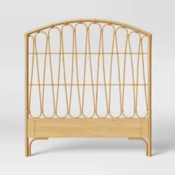 Twin Rattan Kids' Headboard Natural - Pillowfort™