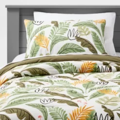 Botanical Garden Cotton Kids' Comforter Set Green - Pillowfort™ 11 Botanical Garden Cotton Kids' Comforter Set Green - Pillowfort™ -Baby House GUEST fb665c53 83ee 4a97 999a 52303cd43b2b