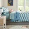 Kids' Comforter Set Checkers - Pillowfort™