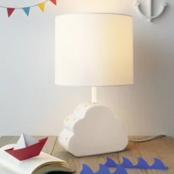 Cloud Dual Light Figural Kids' Lamp (Light Bulbs Not Included) White - Pillowfort™: Ceramic Table Lamp, 3-Way Switch 9 Cloud Dual Light Figural Kids' Lamp (Light Bulbs Not Included) White - Pillowfort™: Ceramic Table Lamp, 3-Way Switch -Baby House GUEST fcb0f618 4086 4982 bce7 2bd4a7b66078 1